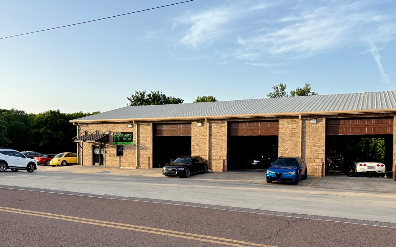 Wide exterior view of Impact Auto Repair